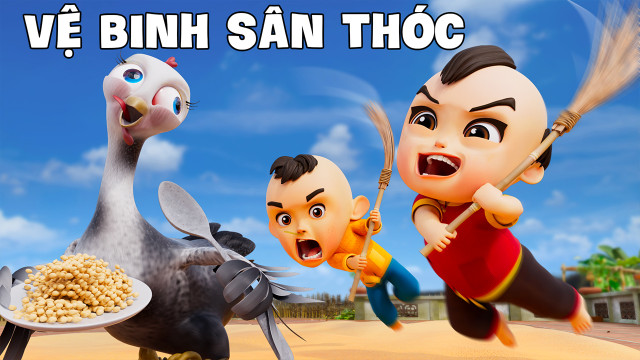 Trạng Quỳnh Thời Nhí Nhố - Tập 50: Vệ binh sân thóc 1080p