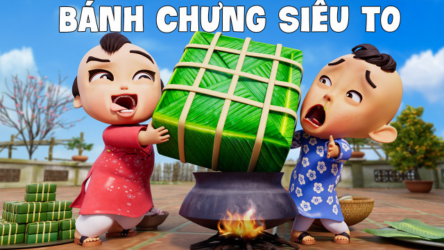 Trạng Quỳnh Thời Nhí Nhố - Tập 35: Bánh chưng siêu to khổng lồ 1080p