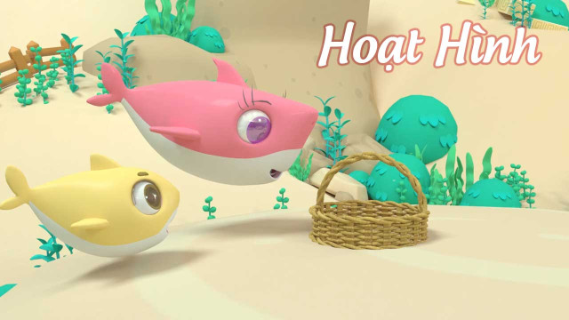 Tập 1 - Cá Mập Bé Nghịch Ngợm 1080p