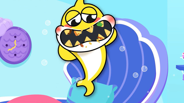 Kỹ Năng Sống Cho Bé - Cá mập con đánh răng 1080p