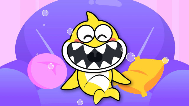 Kỹ Năng Sống Cho Bé - Cá mập con Học tên các đồ vật trong phòng khách 1080p