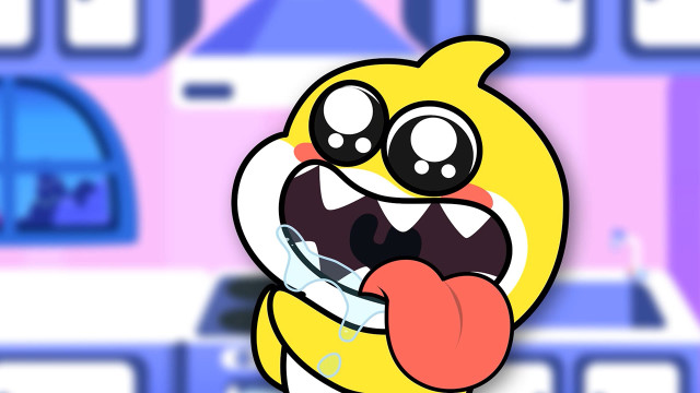 Kỹ Năng Sống Cho Bé - Làm bánh Hamburger cùng Cá mập con 1080p