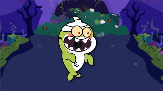 Kỹ Năng Sống Cho Bé - Muỗi biến Cá mập con thành Zombie 1080p