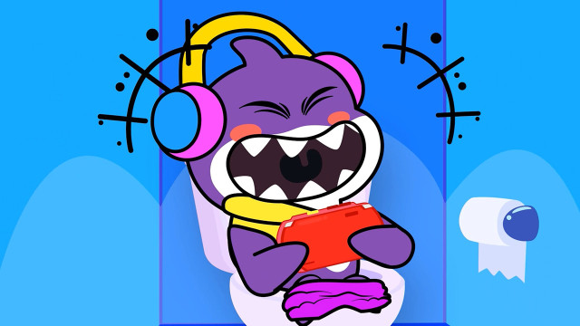 Kỹ Năng Sống Cho Bé - Cá mập con cần phải đi vệ sinh gấp ở nơi công cộng 1080p