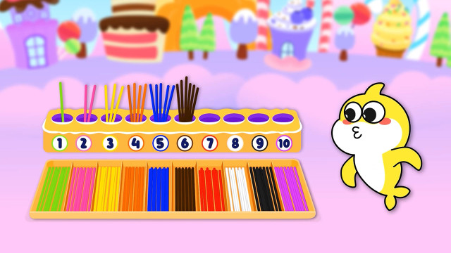 Kỹ Năng Sống Cho Bé - Que tính_ Thủ thuật đầy màu sắc! 1080p