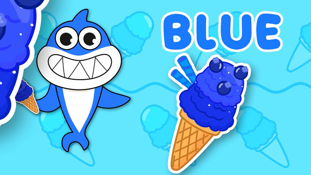 Tập 39 -  Cá mập con học màu sắc bằng máy làm kem 1080p