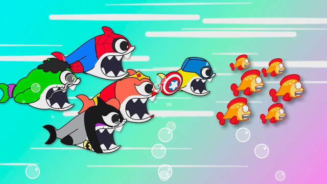 Tập 35 - Hát về các siêu anh hùng cá mập bé 1080p