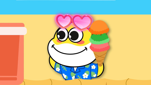 Tập 54 - Bài hát mùa hè Cá mập con ăn kem trên bãi biển 1080p