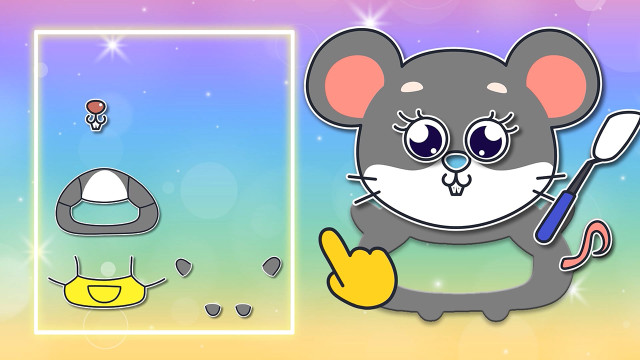 Tập 64 - Ghép hình gia đình chuột 1080p