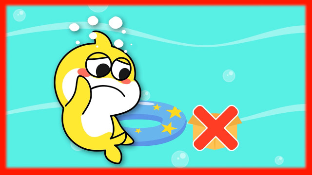 Tập 72 - Đặt đồ vào đúng hộp với Cá mập con-Learning cho trẻ em 1080p