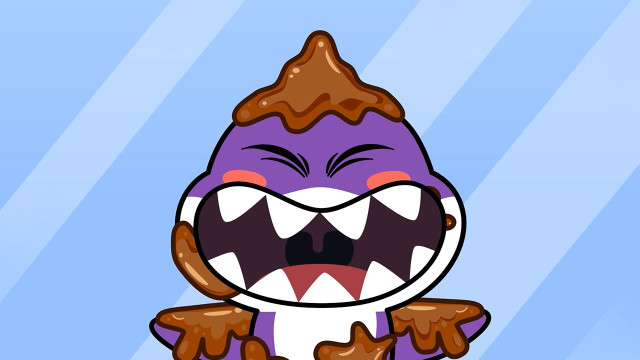 Tập 95 - Chơi trong bùn với cá mập con-Bài hát về cá mập con Nursery Rhymes 1080p