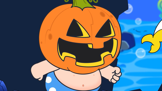 Tập 114 - Cá mập con Halloween-Cá Mập Bé Sợ Ma Bí Ngô 1080p