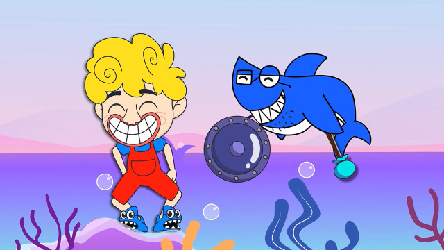 Tập 113 - Cá mập con: Ding Dong Thử thách rung chuông dưới biển 1080p