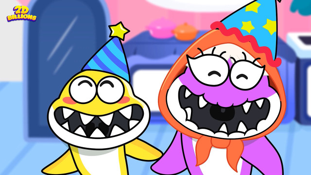 Tập 126 - Cá mập con: Bài hát mừng sinh nhật cho trẻ em 1080p