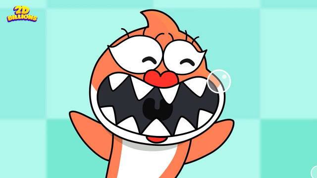 Tập 128 - Cá mập con: Trò chơi lật bài vui nhộn dành cho trẻ em 1080p