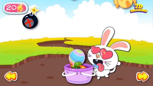 Tập 130 - Trái cây ngon-Game Thỏ nhỏ bắt trái cây rơi 1080p