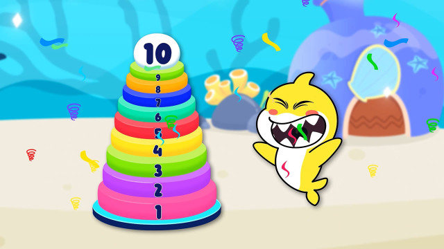 Tập 134 - Các vòng xếp chồng cầu vồng đầy màu sắc bằng gỗ Đồ chơi trẻ em - Video học tập về đồ chơi cho trẻ mới biết đi 1080p