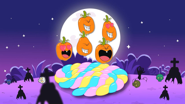 Tập 160 - Năm quả bí ngô nhỏ nhảy trên giường 1080p