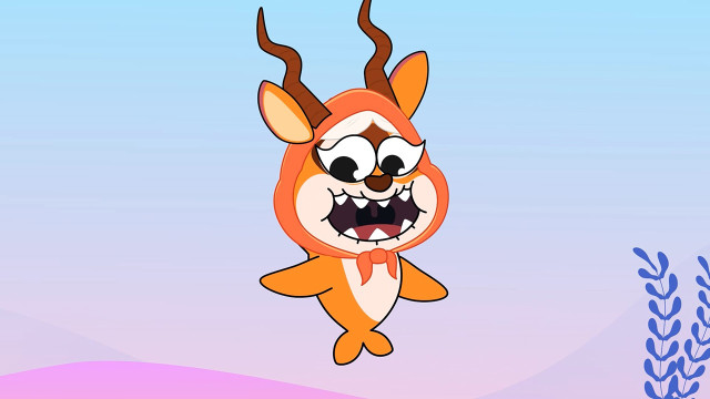 Tập 176 - Cá Mập Con Biến Thành Động Vật: Cùng bắt cá Thú cùng Cá Mập Con Tìm hiểu về Động vật 1080p