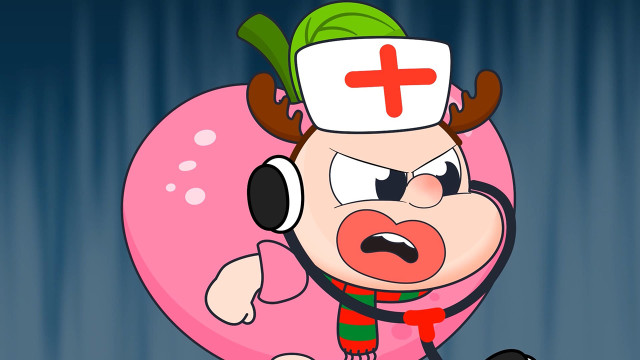 Tập 187 - Năm trái cây nhỏ nhảy trên giường- Ca khúc Giáng sinh dành cho trẻ em 1080p