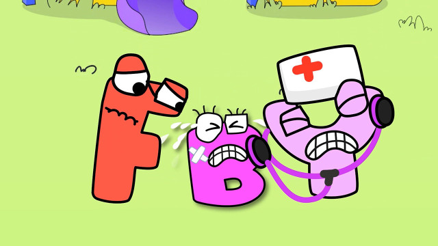 Tập 182 - Năm bảng chữ cái nhỏ nhảy trên giường-ABC Lore ở công viên giải trí 1080p