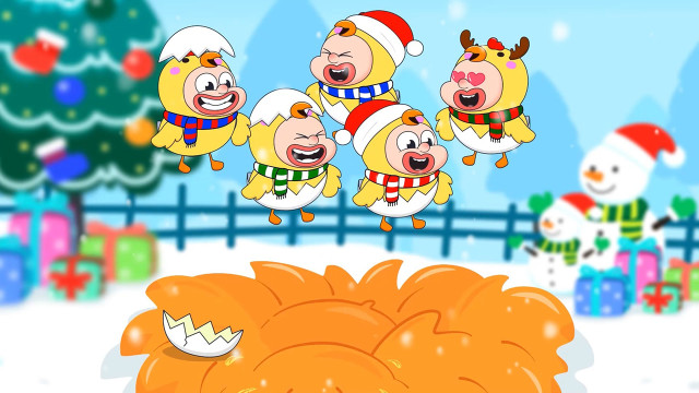 Tập 239 - Năm chú gà con nhảy trên giường-Giáng sinh vui vẻ 1080p