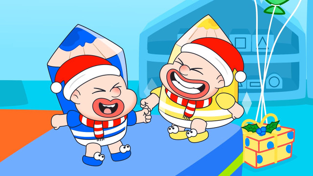 Tập 195 - Năm Màu Sắc Nhỏ Nhảy Trên Giường-Christmas Pencils Hop 1080p