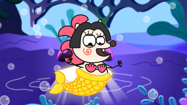 Tập 231 - Cá mập con vs Trận chiến dưới nước của nàng tiên cá 1080p