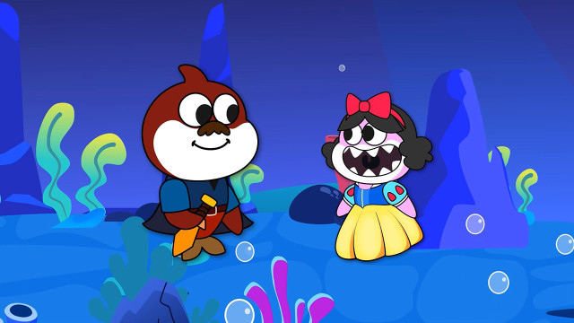 Tập 213 - Cá Mập Bé Bạch Tuyết Và Bảy Chú Lùn 1080p