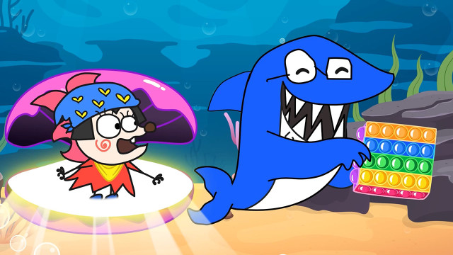 Tập 232 - Cá Mập Con chơi cùng Pop it 1080p