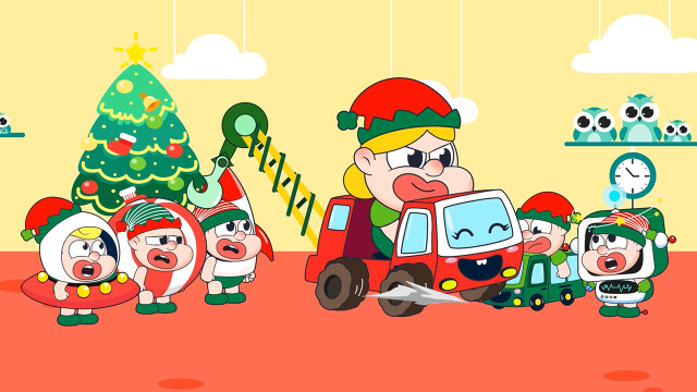 Tập 191 - Năm Đồ Chơi Nhỏ Nhảy Lên Giường-Giáng Sinh Vui Vẻ 1080p