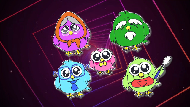 Tập 207 - Câu đố ghép hình chim bà ngoại Bài hát dành cho trẻ em & vần điệu dành cho trẻ mẫu giáo 1080p