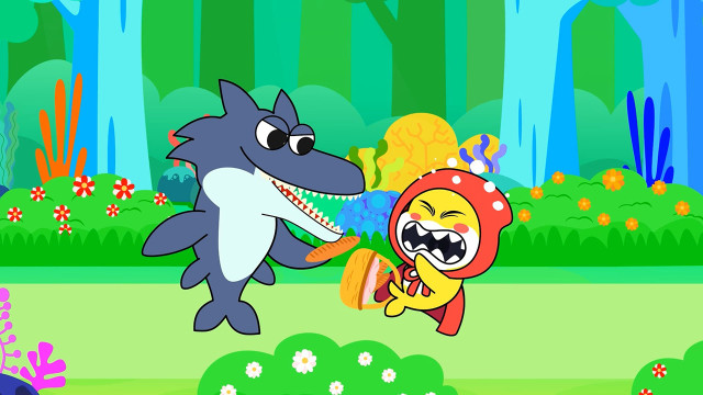 Tập 214 - Cá mập con Cô bé quàng khăn đỏ 1080p