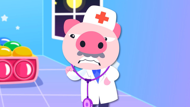 Tập 243 - Năm chú heo con nhảy trên giường-Vần điệu trẻ thơ 1080p