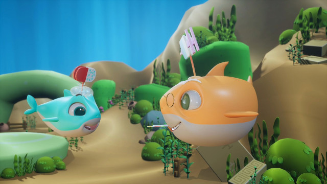 Tập 80 - Cá mập bé bị ốm 1080p