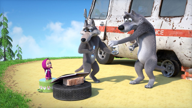 Cô Bé Siêu Quậy Và Chú Gấu Xiếc (Phần 6) - Masha and the bear (Season 6) - Tập 3 1080p